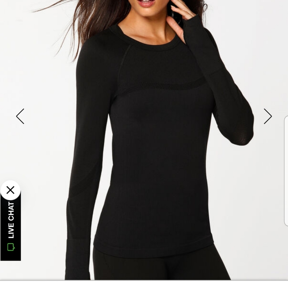 Lorna Jane Performance Preforated Longsleeve - image 1